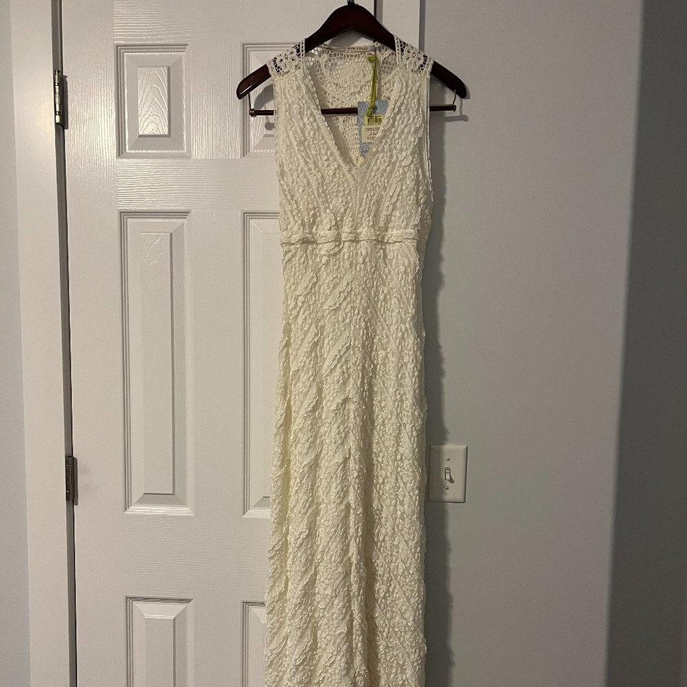 Chelsea & Violet Cream Lace Dress